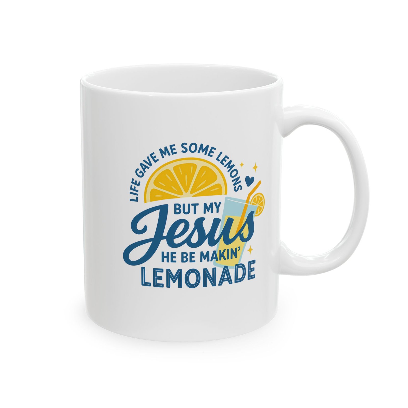“When Life Gives You Lemons” Coffee Cup - Image 2