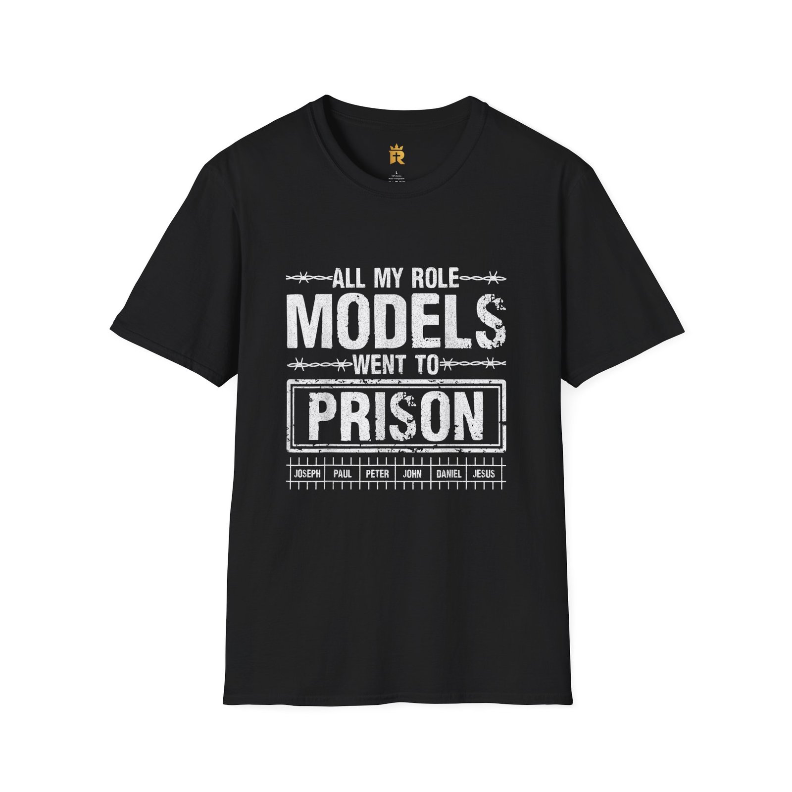 "All My Role Models Went to Prison" T-shirt - Image 2
